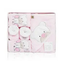 ست حوله کلاه دار مادرکر طرح خرس MotherCare