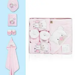 ست حوله کلاه دار مادرکر طرح خرس MotherCare