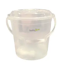 سرویس 6 تکه حمام نوزاد بیبی جم شفاف Babyjem