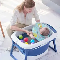 وان آکاردئونی نوزاد پایه دار بی بی هود Baby hood