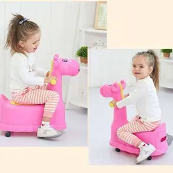 لگن قصری آموزشی کودک مدل زرافه