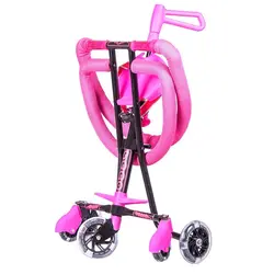 کالسکه اسکوتری کودک رانو رنگ صورتی Rano