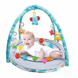 تشک بازی و استخر توپ کودک طرح زنبور و طوطی Tiibaby