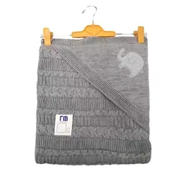 پتو بافت کلاه دار نوزاد مادرکر Mothercare