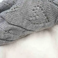 پتو بافت کلاه دار مادرکر طرح قلب و گیس بافت Mothercare