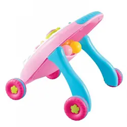 واکر کودک موزیکال چندکاره صورتی Baby walker