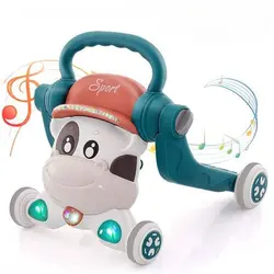 واکر چهارچرخ موزیکال کودک طرح سگ