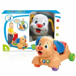 واکر چرخ دار موزیکال کودک طرح سگ پاپی Baby walker