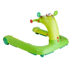 واکر و روروئک 3 کاره چیکو رنگ سبز مدل 123 Chicco
