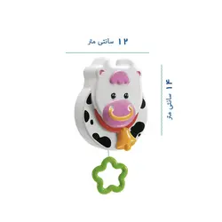آویز نخکش موزیکال چیکو مدل گاو Chicco