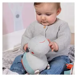 اسباب بازی عروسک مخملی بزرگ اسب آبی بی بی فن Babyfehn