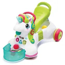 واکر 3 کاره موزیکال کودک اینفنتینو طرح یونیکورن Infantino