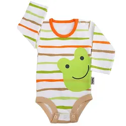 زیردکمه دار آستین بلند تاپ لاین طرح قورباغه Topline