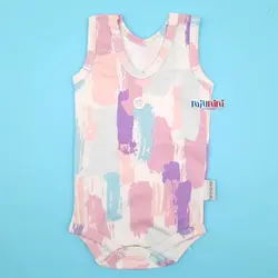 بادی رکابی نوزاد به آروان طرح رنگین کمان Behavaran