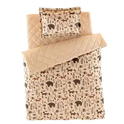 ست 3 تکه سرویس خواب نوزاد طرح حیوانات