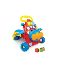 واکر چهار چرخ موزیکال طرح هواپیما وین فان Win Fun