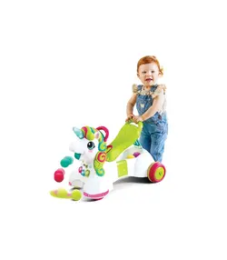 واکر 3 کاره موزیکال کودک اینفنتینو طرح یونیکورن Infantino