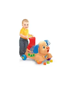 واکر چرخ دار  موزیکال کودک طرح سگ پاپی  Baby walker