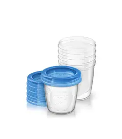 ظروف ذخیره شیر درب دار 180میل فیلیپس اونت Philips Avent