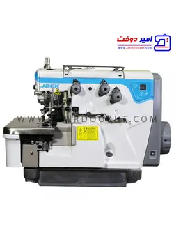 چرخ خیاطی صنعتی سردوز سه نخ جک E4S