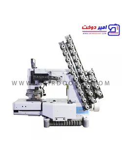 چرخ خیاطی صنعتی دوازده سوزنه کینگتکس 7000