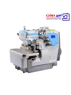 چرخ خیاطی صنعتی سردوز کامپیوتری پنج نخ فوق ضخیم جک C5A04435