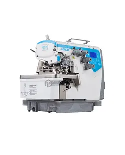 چرخ خیاطی صنعتی سردوز کامپیوتری مکش دار پنج نخ جک C5