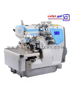 چرخ خیاطی صنعتی سردوز کامپیوتری سه نخ جک C5