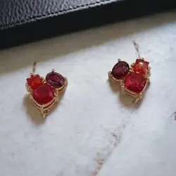 گوشواره زنانه نگین دار مدل SE1009