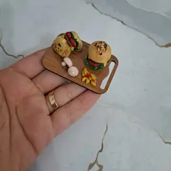 مگنت یخچالی همبرگر - بازارباز