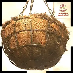 گلدان آویز کنفی سایز سه