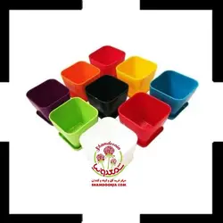 گلدان پلاستیکی مربع