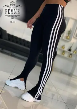 شلوار لگ کبریتی سه خط زنانه
