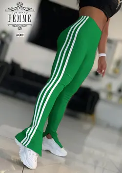 شلوار لگ کبریتی سه خط زنانه