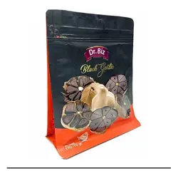 بهترین کیفیت سیر سیاه فراوری شده تازه کاملا بهداشتی 200 گرم