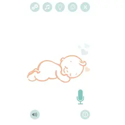 پیجر صوتی اتاق کودک چراغ دار با اپلیکیشن گوشی تتو