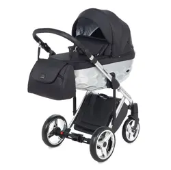 ست کالسکه مشکی 4 تکه آدامکس مدل CHANTAL STAR 7