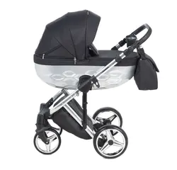 ست کالسکه مشکی 4 تکه آدامکس مدل CHANTAL STAR 7