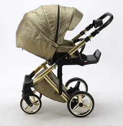 ست کالسکه طلایی 4 تکه آدامکس مدل CHANTAL STAR 20