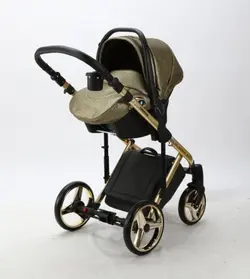 ست کالسکه طلایی 4 تکه آدامکس مدل CHANTAL STAR 20