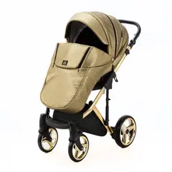 ست کالسکه طلایی 4 تکه آدامکس مدل CHANTAL STAR 20