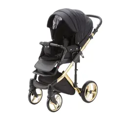 ست کالسکه مشکی 4 تکه آدامکس مدل CHANTAL STAR 6