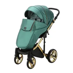 ست کالسکه سبز 4 تکه چرم آدامکس مدل CHANTAL STAR 105 (پیش فروش)