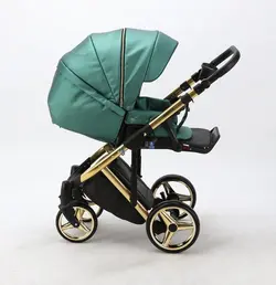 ست کالسکه سبز 4 تکه چرم آدامکس مدل CHANTAL STAR 105 (پیش فروش)