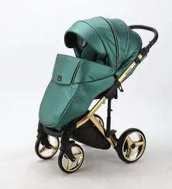 ست کالسکه سبز 4 تکه چرم آدامکس مدل CHANTAL STAR 105 (پیش فروش)