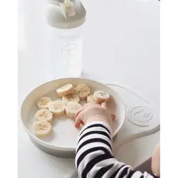 ظرف غذاخوری با صفحه نگهدارنده بزرگ توییست شیک TWISTSHAKE سفید