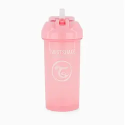 لیوان آبمیوه خوری نی دار 360 میلی لیتر توییست شیک TWISTSHAKE