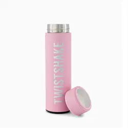 فلاسک استیل 420 میلی لیتر صورتی توییست شیک TWISTSHAKE