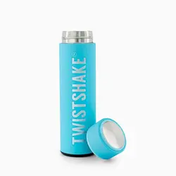 فلاسک استیل 420 میلی لیتر آبی توییست شیک TWISTSHAKE