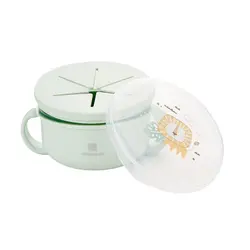 ظرف غذا و اسنک کودک کیکابو Kikka boo مدل Savanna سبز